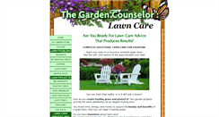 Desktop Screenshot of garden-counselor-lawn-care.com